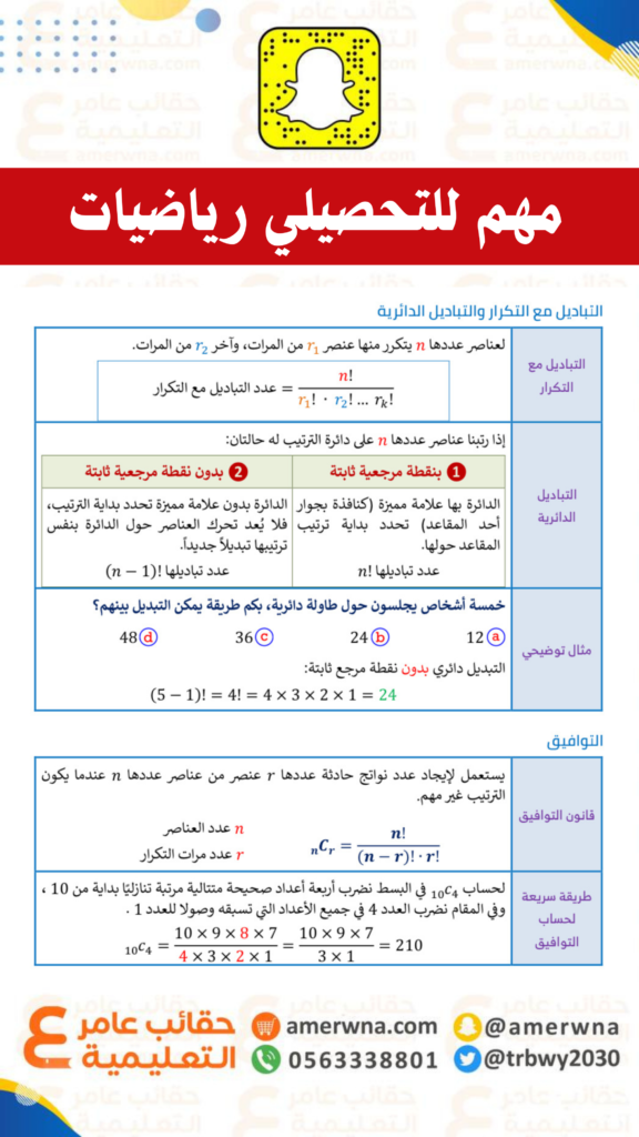 خرائط معرفية مجانية في التحصيلي علمي